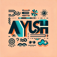 make ayush name logo